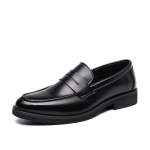 Premium Mustad &Auml;rikingad Meeste Oxford-kingad Nahast Br&auml;nd Loaferid Pealelibistatavad K&otilde;rge Kvaliteediga Pulmakingad Pehme Tallaga Kleidikingad 39 black