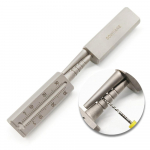 1 set Dental Endodontic Files Bender Bending Tools Stainless Steel Endo Files Pre-bending Tools Root Canal File Pre-bender 1 set