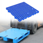 Plastic Pallet for Basement Storage Wear Resistant Easy to Stack Waterproof Grid Ventilation Floor L