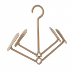 Creative tuulekindel topeltkonksuga r&otilde;du kingade riidepuu Multifunktsionaalne kingade riidepuu riidepuu konks kinga riidepuu riidepuu roosa