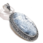 Dendrite Opal Handmade 925 Sterling Silver Jewelry Pendant 2.88 f9d57