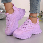 Women Sneakers New Fashion Chunky Sneakers Women Outdoor Tennis Platform Sports Shoes for Women Lightweight Designer Shoes 41 lilla