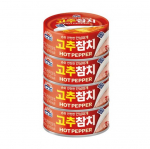 Sajo Gochujang v&uuml;rtsikas tuunikala 100g x 4 pakki &ndash; Ohutu avatav purk 4 Packs