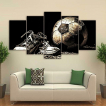 Kulunud spordijalgpallitossud Kaasaegsed kodu seinakaunistused L&otilde;uend Pilt Kunst HD Prindimaal l&otilde;uendil elutoa jaoks raamita 20x35cm*2 20x45cm*2 20x55cm*1