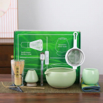 9 tk/komplekt Jaapani keraamiline matcha kinkekarp roheline tee chasen hoidik alus kauss bambusest vispel veski harjad teet&ouml;&ouml;riistade hoidik tee