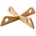 1 tk bambusest ristpoti p&otilde;hjaga alus Trivet potiresti soojusisolatsiooniga p&otilde;letusvastane tassi n&otilde;udehoidja t&uuml;hjendusrest