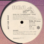 12-tolline plaat EVELYN KING - Shame / Dancin', Dancin', Dancin' JD11170PROMO RCA 1977 USA Soul/Funk Kasutatud