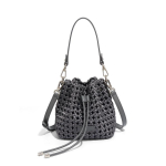 K&auml;sitsi kootud &auml;mbrikott uus tuuleveski s&otilde;lm k&otilde;rgekvaliteediline disainikott kerge luksuslik &uuml;hekordne &otilde;lg crossbody black