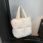 Kevad- ja suve suur mahutavusega kott naiste uus mitmek&uuml;lgne &otilde;lakott moekott udusule puuvillast kott valge