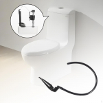 Toilet Refill Hose And Clip, Repair Kit, Water Saving, for Most Other Valves, to Be Installed