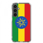 Coque T&eacute;l&eacute;phone &ndash; Samsung &ndash; Galaxy S24 Ultra &ndash; Drapeau &Eacute;thiopie &ndash; Supp &ndash; Mitmev&auml;rviline