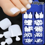 100 tk v&otilde;ltsvarbak&uuml;&uuml;s, naturaalne &uuml;hev&auml;rviline press varbale jalale T&auml;ielik kate ruudukujulised k&uuml;&uuml;nte kunsti n&auml;pun&auml;ited kiiresti kantav k&uuml;&uuml;nte manik&uuml;&uuml;ri t&ouml;&ouml;riist