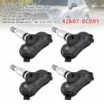 4X TPMS Rehvir&otilde;hu Andur Toyota RAV4 Highlander Tundra jaoks 426070C091