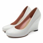 Platvormkingad K&otilde;rged Kontsad Kingad Naistele Elegantne Kevad Vabaaja Valge Nude Kontsaga Pulmad Kontoripidu Kingad Daamide Suur Suurus 43 45 37 valge