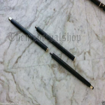 Disainer jalutuskepp Puidust jalutuskepp H&otilde;bedane messingist k&auml;epide nupp Kingitus M aero