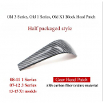 for BMW 3 Series E90 E92 E93 E87 Gear Head Patch Gear Lever Set Decoration Shell Modification for Old 3 Series X1E90E92E93E87 Gear head patch