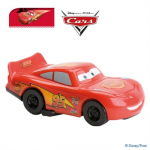 Voiture Flash McQueen pour g&acirc;teau Disney Pixar Cars punane