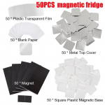 Ruudukujuline k&uuml;lmkapimagnetite valmistamise masin 50x50mm p&ouml;&ouml;rlev k&auml;sitsi valmistamine k&uuml;lmkapimagnetid/m&auml;rgin&otilde;elad sobilik lastele kingituseks