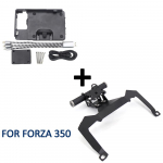 Honda Forza350 Forza125 Forza 350 125 Mootorratta GPS-navigatsiooni Mobiiltelefoni Hoidik Kinnitus Adapter Alus Hoidik 2020 2021