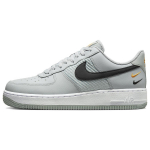 Nike Air Force 1 07 Double Swoosh - Wolf Grey Meeste Tennised University-Gold Valge Must FD0666-002 43