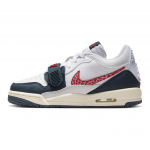 Air Jordan Legacy 312 Low GS USA Laste tossud Valge Hunt-Hall Hele-Kreemjas CD9054-146 35.5