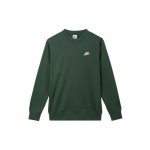 Nike Embroidered Letter Crewneck Pullover Sport pikkade varrukatega dressipluus meestele roheline BV2663-323 L