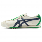 Onitsuka Tiger Mexico 66 SD Nahast Mugavad ja Hingavad Madalad Vabaajas Jalan&otilde;ud Unisex Tossud Valge Must Roheline 1183B301-200 39.5
