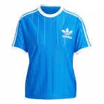 Adidas Adicolor 3-Triibuline L&otilde;tv Pehme Kerge L&uuml;hikeste Varrukate T-s&auml;rk Naistele Topid Sinine IY7233 XS