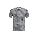 Under Armour Meridian Graafilise Prindiga &Uuml;mmarguse Kaelusega T-s&auml;rk Meeste Topid Must 1379671-001 M