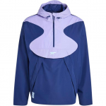Adidas Arsenal FW24 Hooajaline poolzipiga v&auml;rviplokkidega tuulejope Meeste Joped Tumesinine IT4080 M