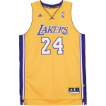 Adidas NBA Kobe Bryant 10-11 Hooaeg Los Angeles Lakers Kuldne Koduvorm Swingman Tikitud F&auml;nniversioon Korvpallivorm Unisex vorm 7912A-329-K9836 XL