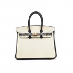 2025 Tippkvaliteediga Lehmapealsenahast Naiste Kott Luksuslik Nahast K&auml;ekott Mood Ehtsast Nahast Naiste Kott Klassikaline Sada Stiili K&auml;ekott 30x15x24cm must/valge