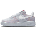 Nike Air Force 1 Low Crater Flyknit Wolf Grey tossud DC4831-002 42.5 white