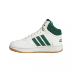 adidas Hoops Mid K Valge Collegiate Green Kummist Laste Tossud Core-White JS4134 37⅓