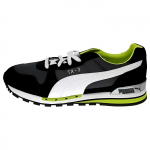 Puma Tx3 Retro Kangast libisemiskindlad kulumiskindlad madalad jooksutossud Unisex Tossud Must Roheline 341044-81 36