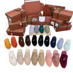 LP Naiste Ehtsast Nahast Seljata Madalad Kingad - Kevadine Retro Slip-On Korterid 35