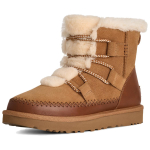 UGG Classic Uudsed Lehmast Split Nahast &Uuml;mar Nina Paks Tald L&uuml;hikesed Lumisaapad Naiste saapad Pruun 1174574-CHE 38 brown