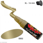 Graph'it shake 16 mm Marqueur peinture Graph'it Shake &agrave; base d'eau, - Couleur : Or - Code : 0002 - Pointe : XL 5-16 mm - ous