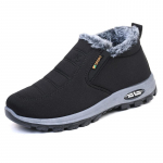 Uued talvised lumesaapad v&auml;listingimustes seemisnahast libisemiskindlad kingad Meeste vabaaja soojad karusnahast saapad Mugavad eakate puuvillased kingad Zapatos Hombre 40