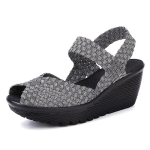 Naiste Jalan&otilde;ud Madal Platvorm Suvised Kootud Tennised Jalutamiseks Naiste Vabaaja Mokassiinid 5CM K&otilde;rge Kvaliteediga Tennised Naistele Zapatos De Mujer 39 gray