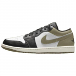 Jordan 1 Low Black Toe Medium Olive Jordan 553558-092 47.5