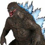 Kujuke - BANPRESTO - Godzilla X Kong - V&auml;rviline - Skulptureeritud ja Detailne - Lastele sinine