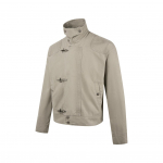 EME Retro Kulumise J&auml;lgedega Lapitehnika Lennukikujulise Pandlaga Jakk Unisex L&uuml;hike Jakk XL khaki
