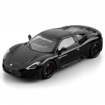 1/24 Maserati MC20 Kabriolett Sportauto Sulamist Valatud Mudelauto Heli ja Valgusega T&otilde;mmatav Tagasi Kogumisobjektid Hobi Dekoratsioon S&uuml;nnip&auml;ev must