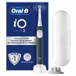 Brosse &agrave; dents &eacute;lectrique - ORAL-B - iO2 - Vert For&ecirc;t - 3 modes de brossage - Minuteur 2 minutes roheline