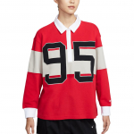 Nike Sportswear Vabaaja Preppy L&otilde;tv Pikkade Varrukatega Polo S&auml;rk Naiste topid HV4034-657 S