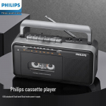 Philips TAR3568 Retro kassetim&auml;ngija-salvestaja USB-ga
