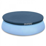 Intex - 28030 - B&acirc;che protection pour piscine ronde 3m66 - &Oslash; 3,66 m sinine