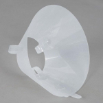 Collerette protection transparente anti-l&eacute;chage S