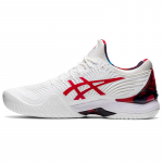 ASICS Court Ff Novak Le 'White Classic Red' tossud 1041A202-110 44